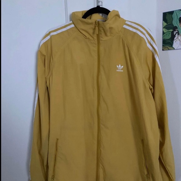 Vintage yellow adidas jacket - Picture 3 of 3